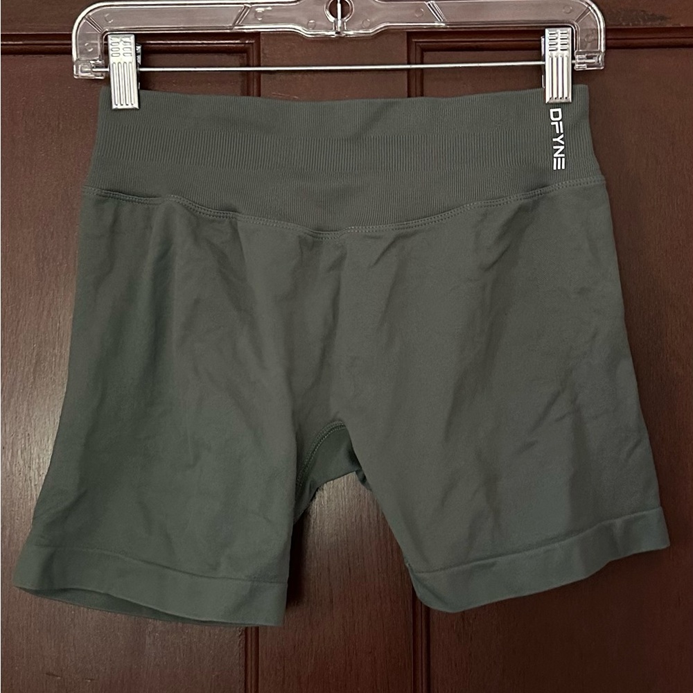 DFINE Women's Athletic Gray Shorts